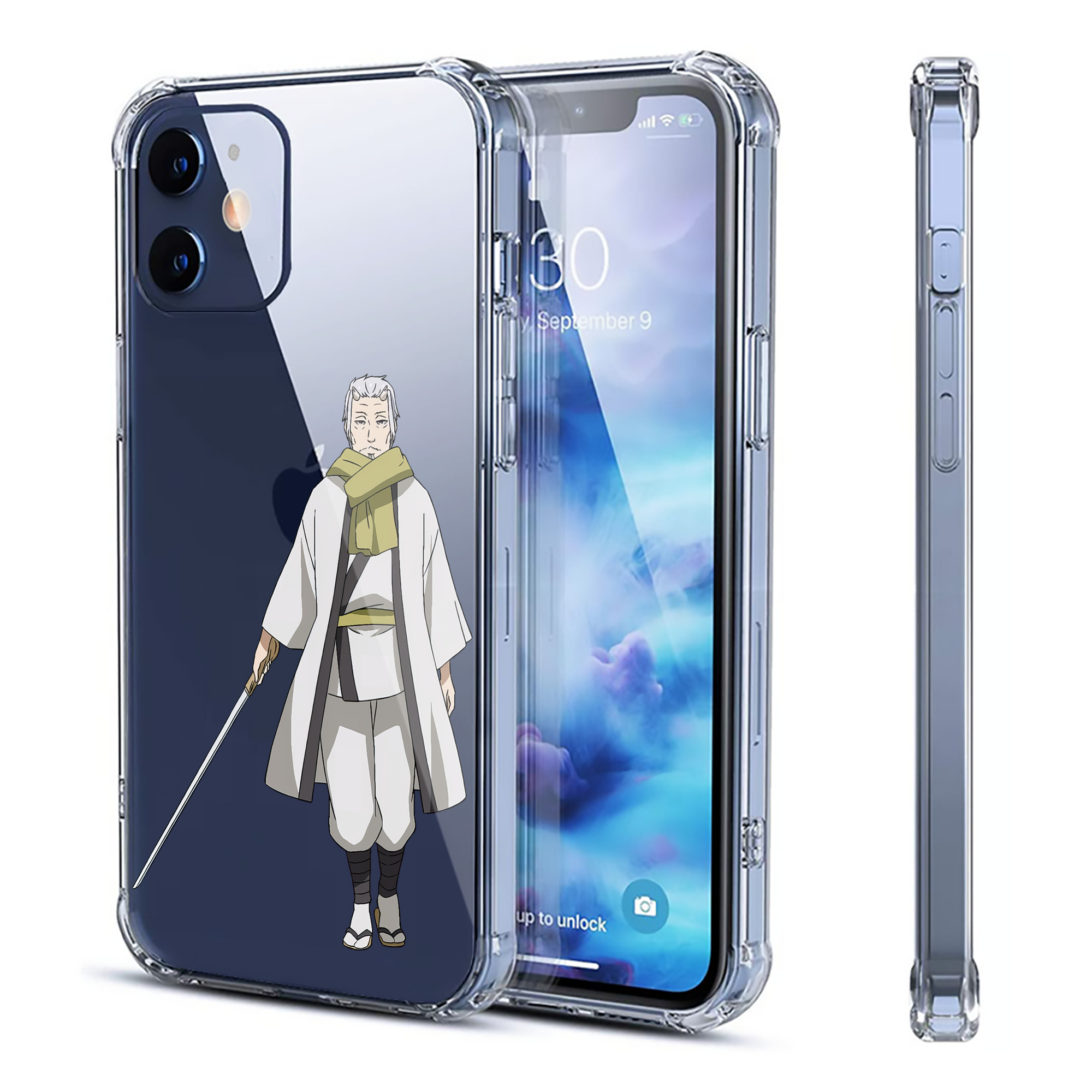 （画像用） 転スラ Regarding Reincarnated to Slime 【iPhone 12シリーズ対応】透明スマホケース（クリアソフトケース）
